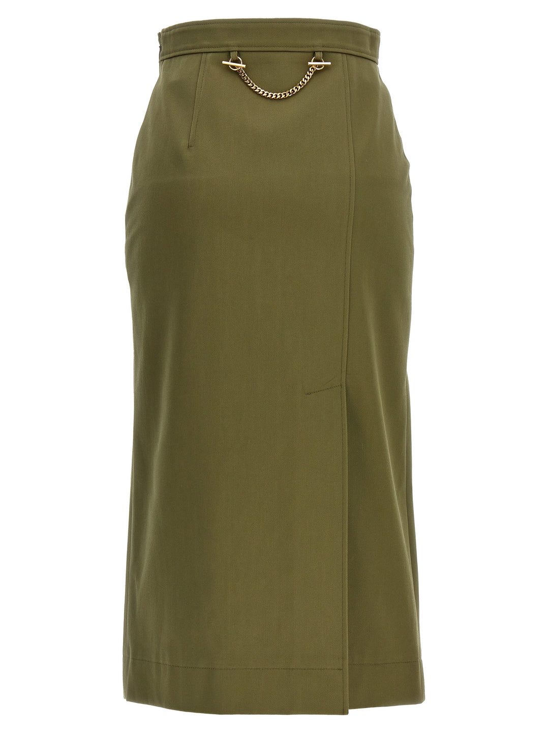 Gabardine Skirt Gonne Verde