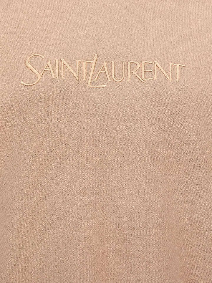 Saint Laurent Felpe Rosa