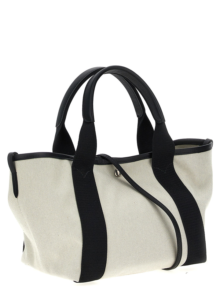 Biarritz S Tote Bianco/Nero