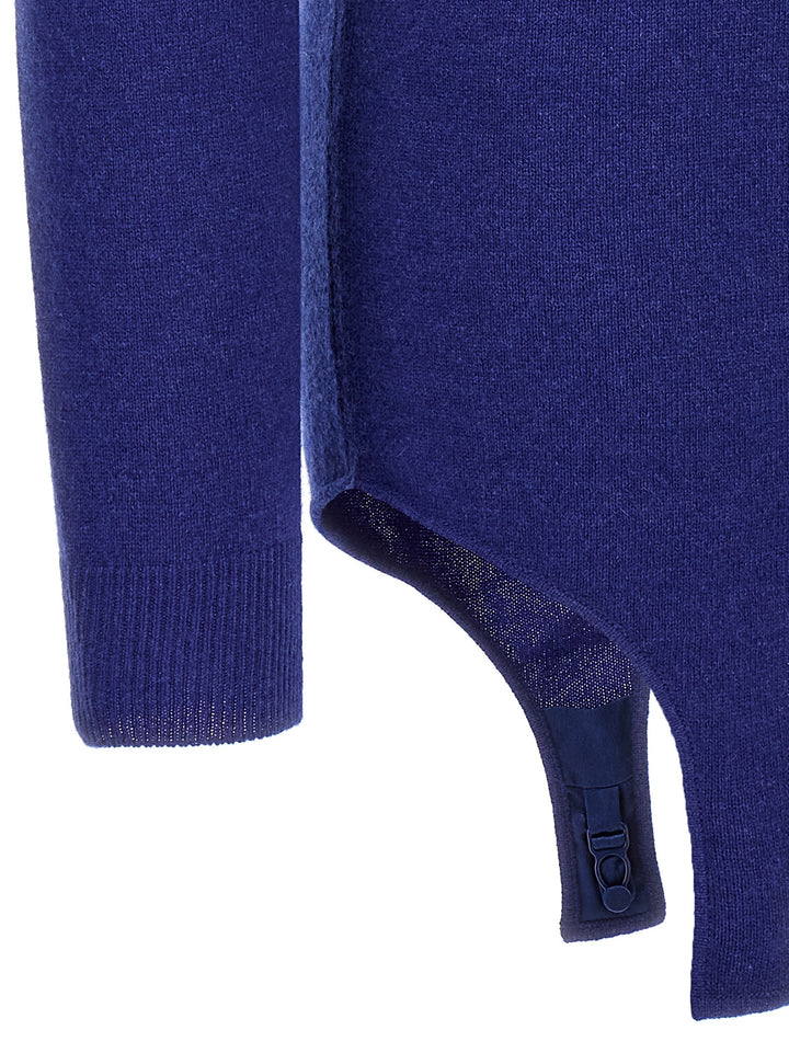 Garter Sweater Maglioni Blu