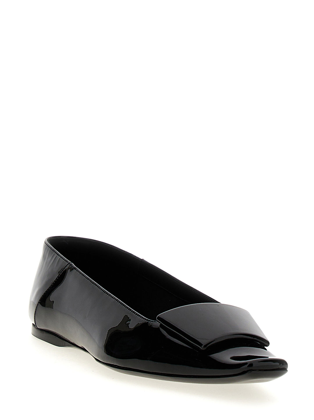 Poppy Flat Shoes Nero