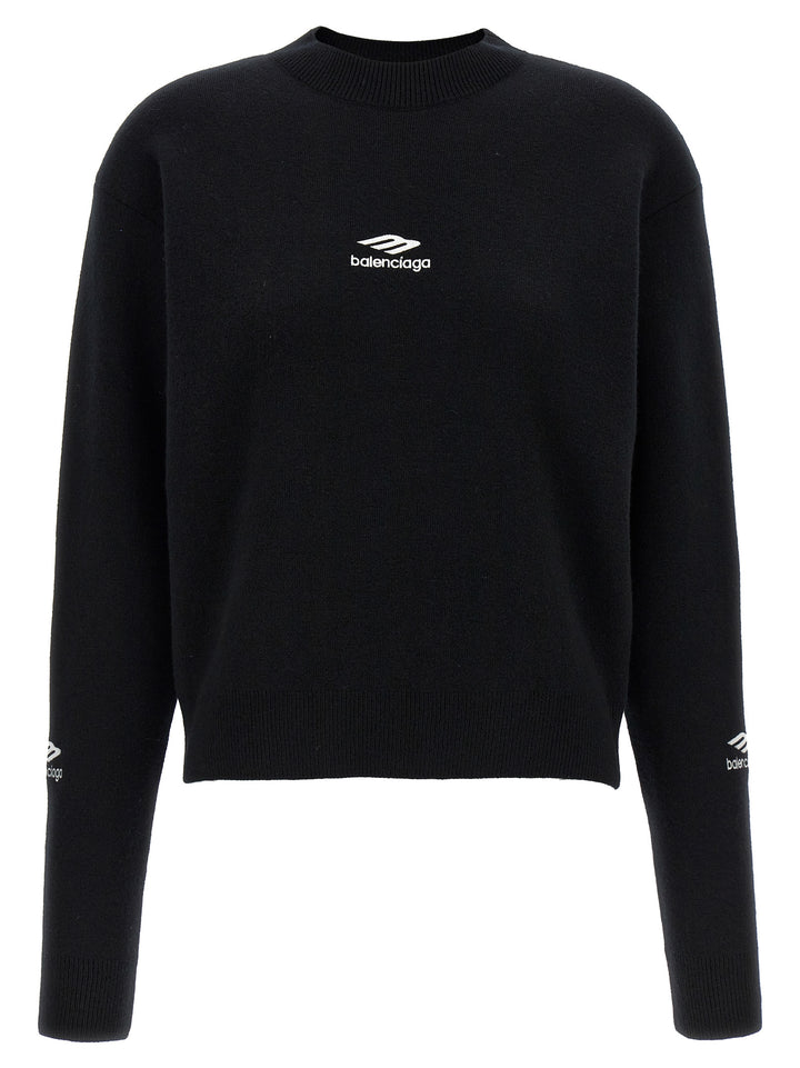 Logo Sweater Maglioni Nero