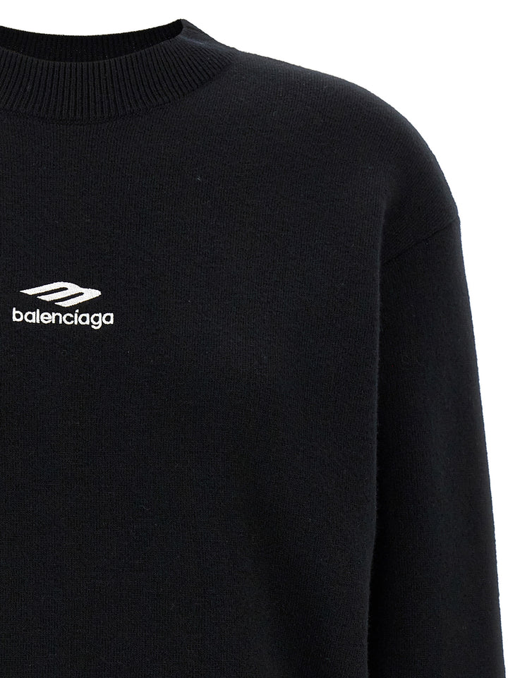 Logo Sweater Maglioni Nero