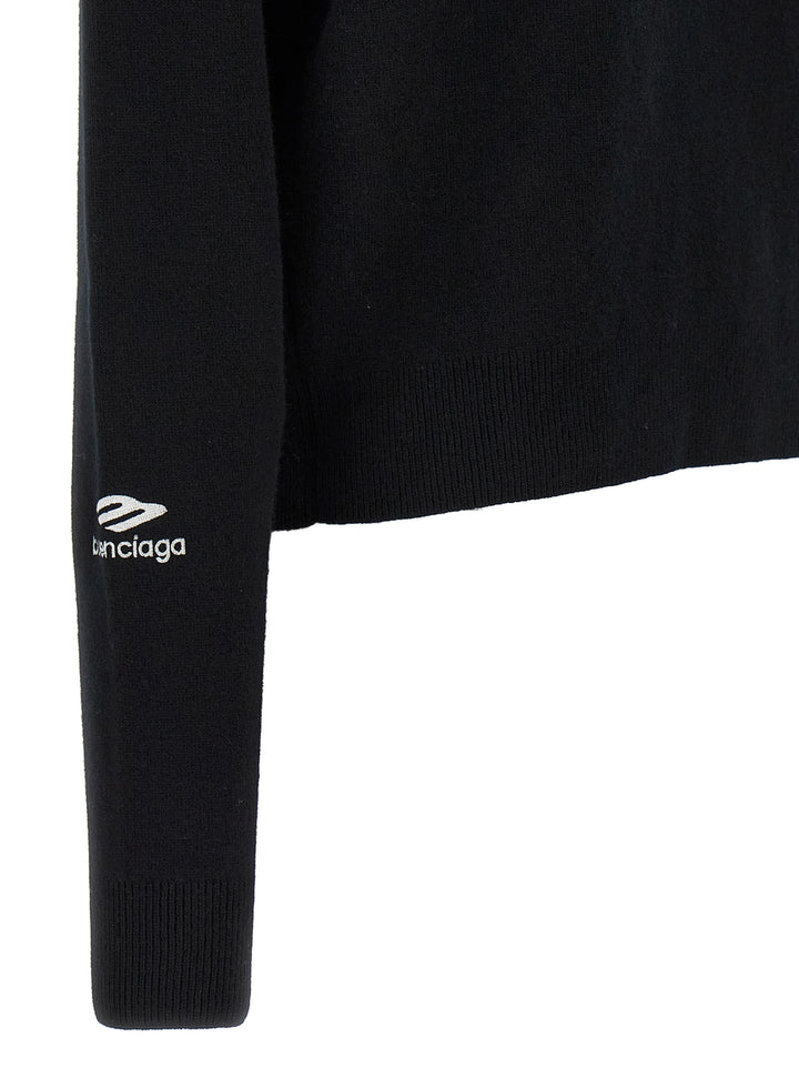 Logo Sweater Maglioni Nero