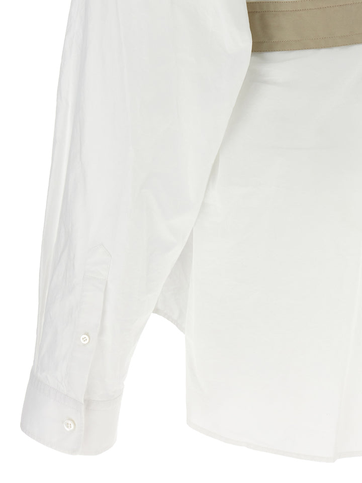 Belt Shirt Camicie Bianco