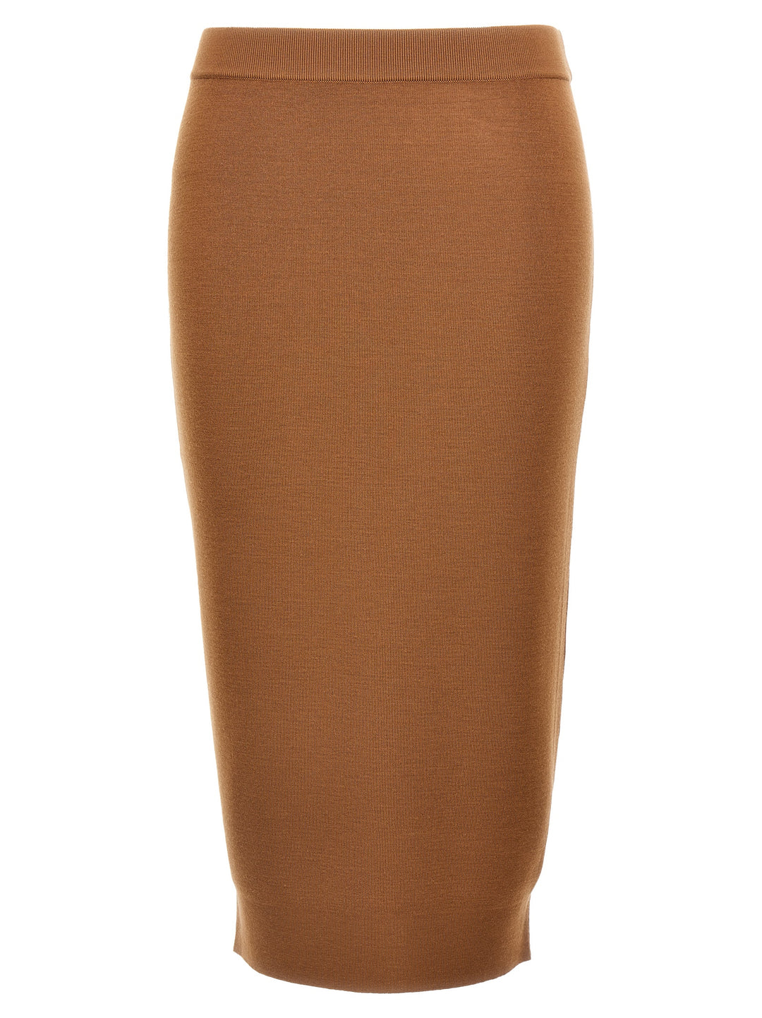 Wool Skirt Gonne Marrone