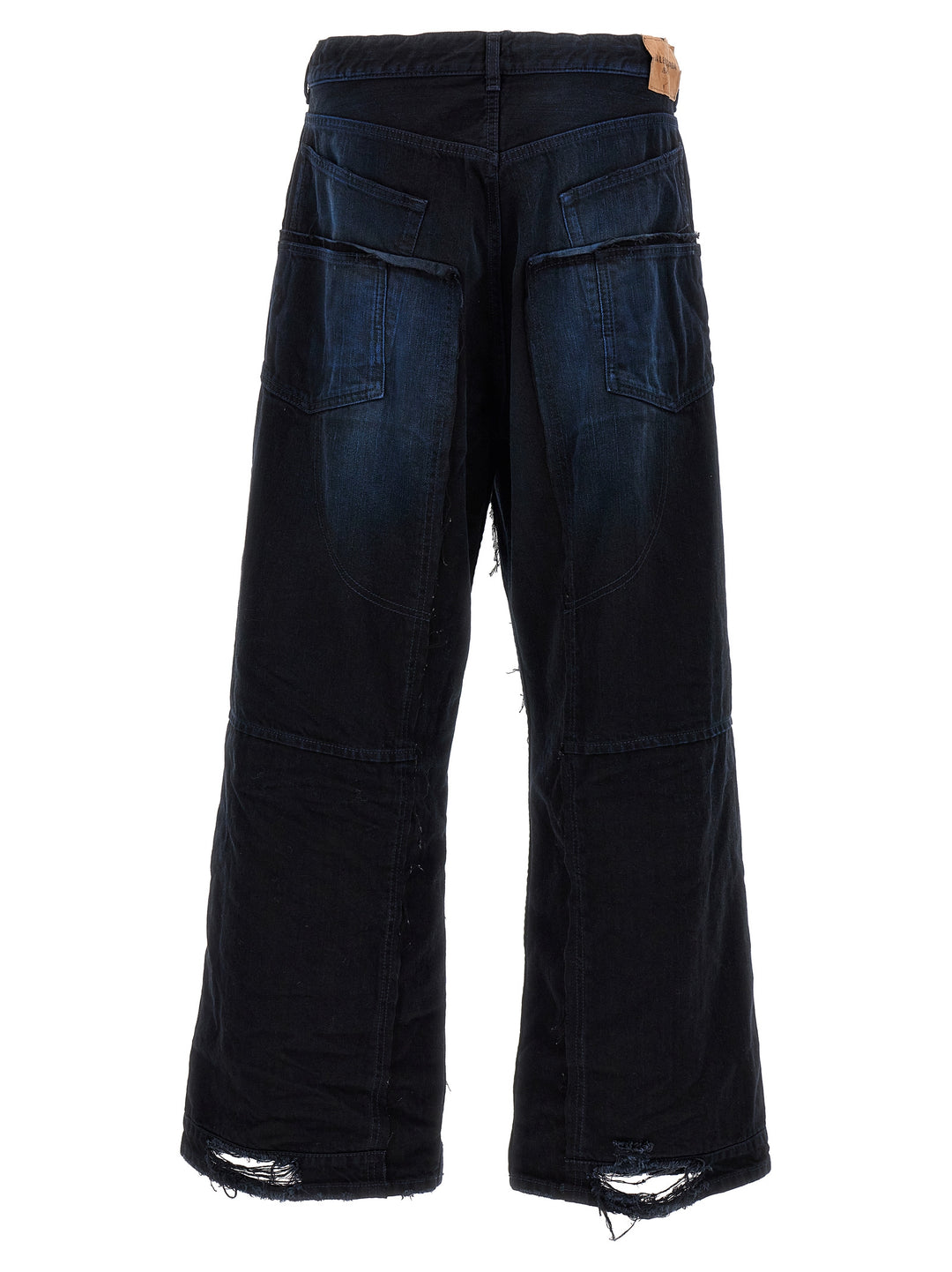 Double Knee Jeans Blu