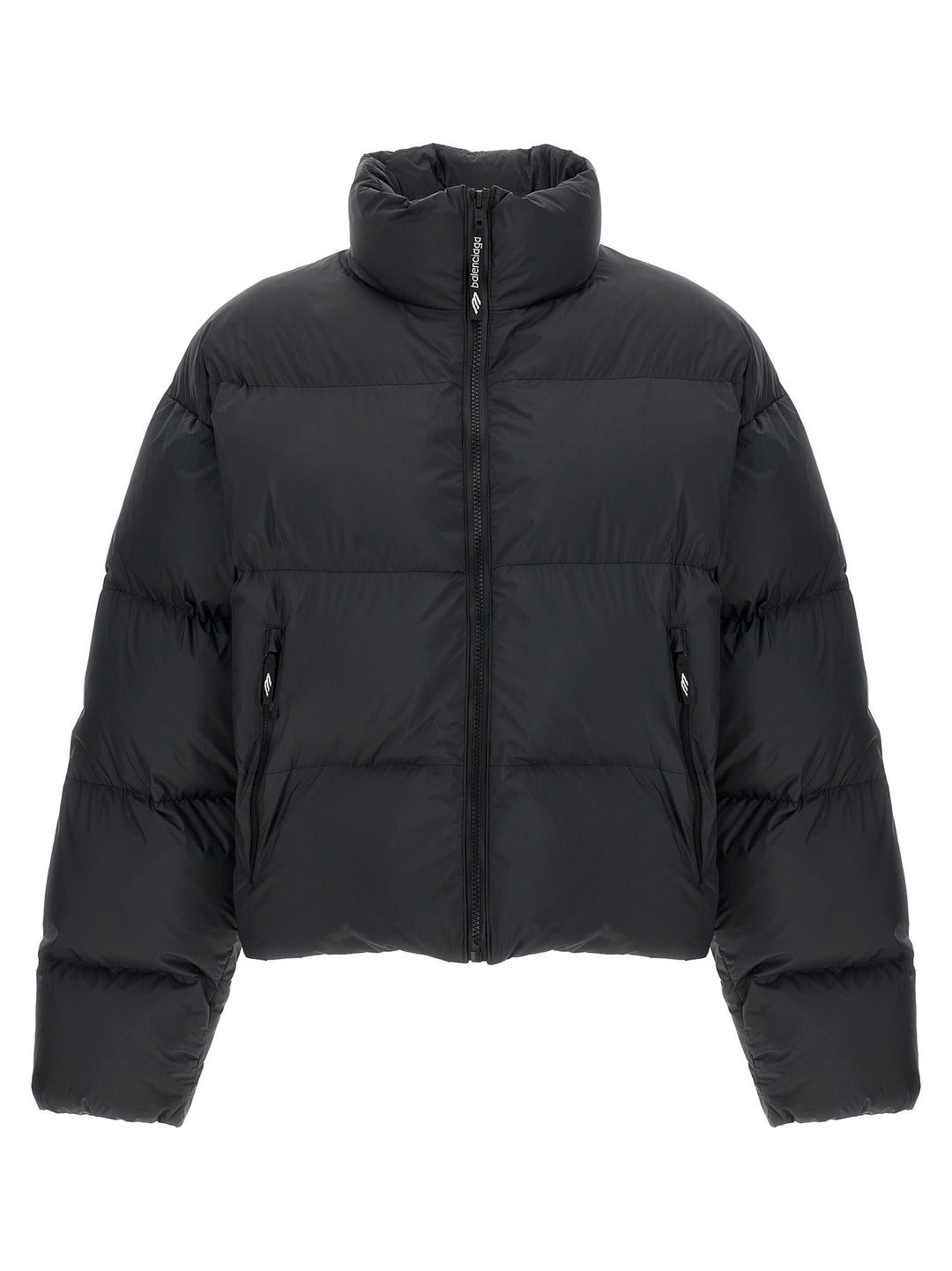 Cropped Puffer Jacket Giacche Nero