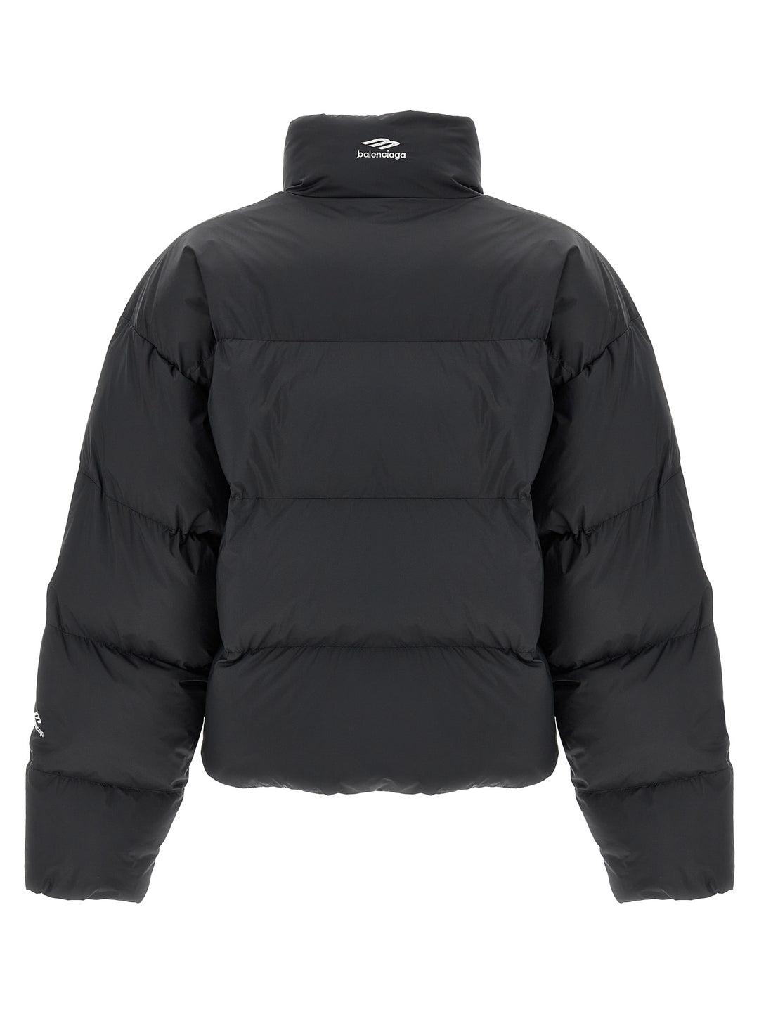 Cropped Puffer Jacket Giacche Nero