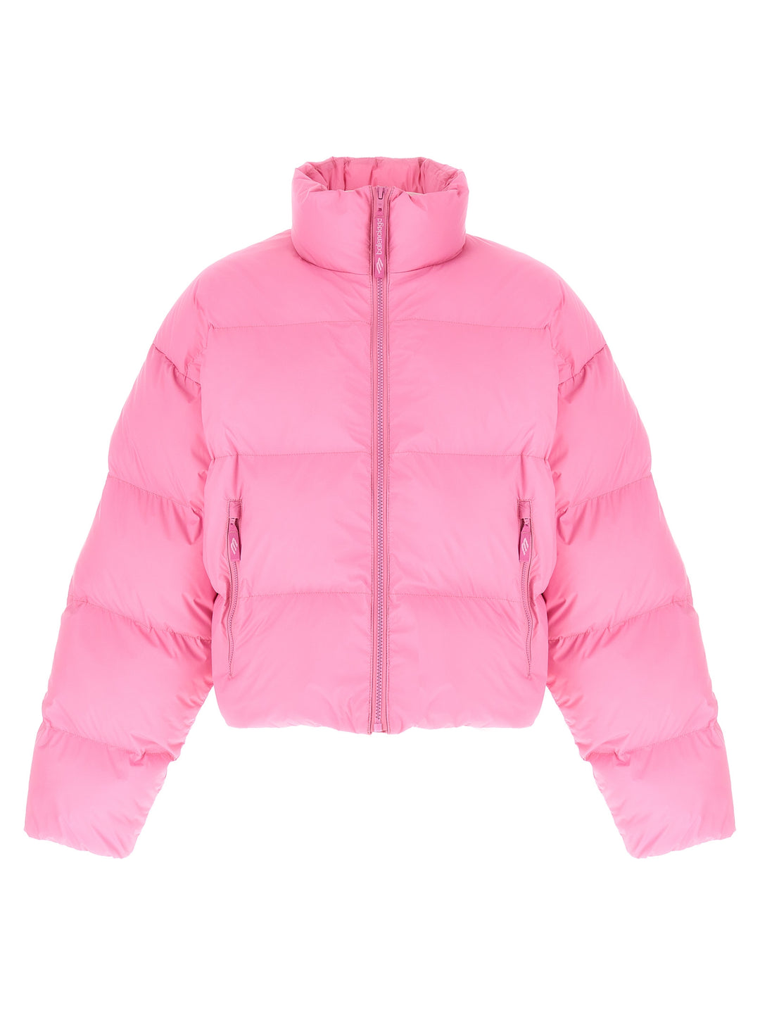 Cropped Puffer Jacket Giacche Rosa