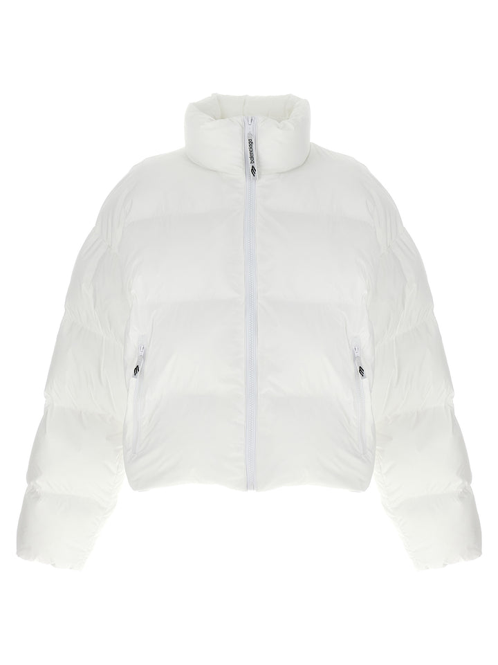 Cropped Puffer Jacket Giacche Bianco