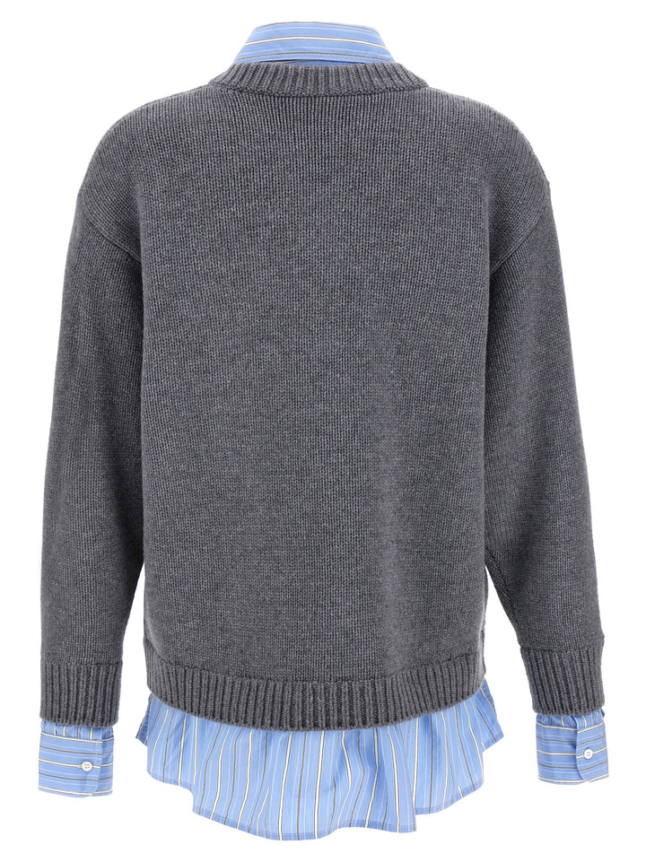 Shirt Insert Sweater Maglioni Grigio