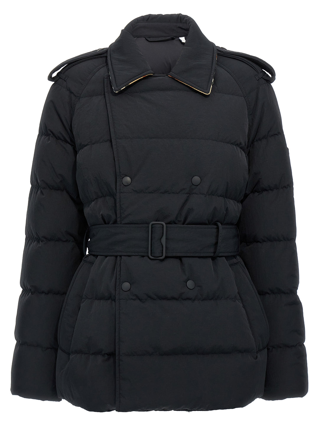 Short Down Jacket Giacche Nero