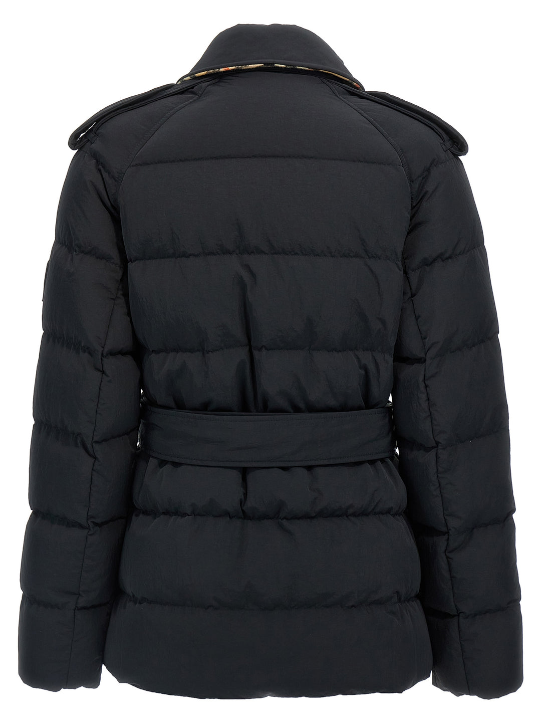 Short Down Jacket Giacche Nero