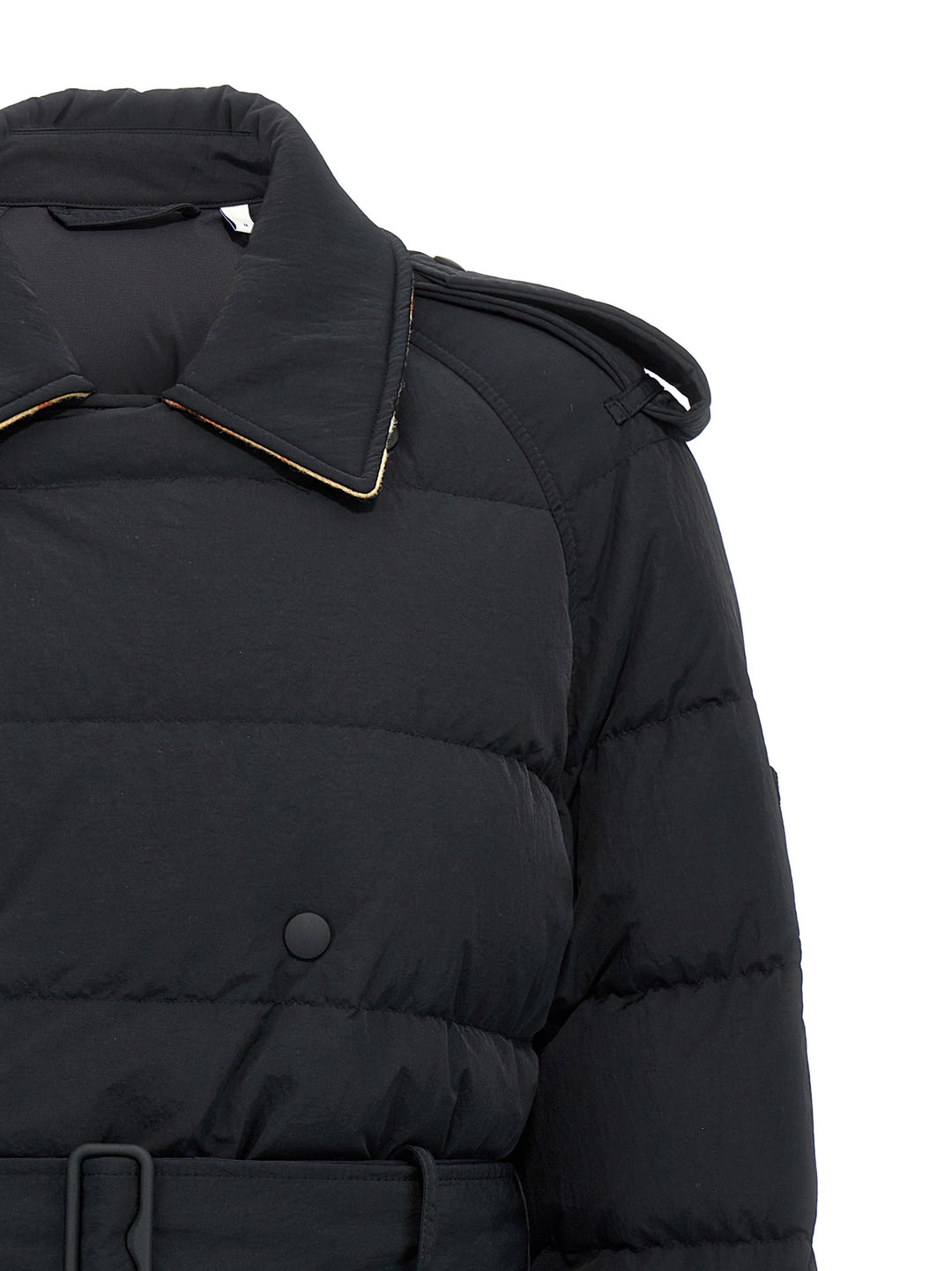 Short Down Jacket Giacche Nero