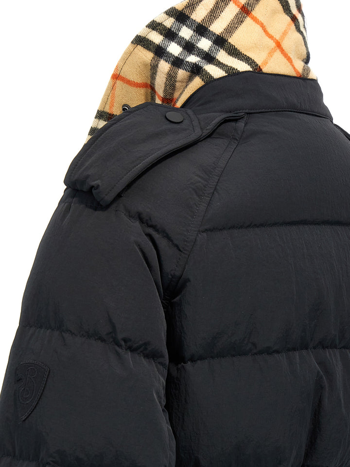 Short Down Jacket Giacche Nero