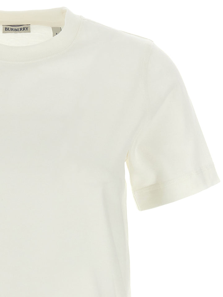 Check T Shirt Bianco