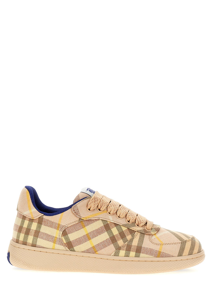 Terrace Check Sneakers Rosa