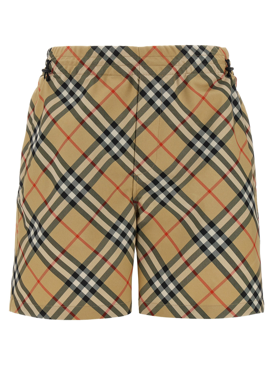 Check Bermuda Shorts Bermuda, Short Beige