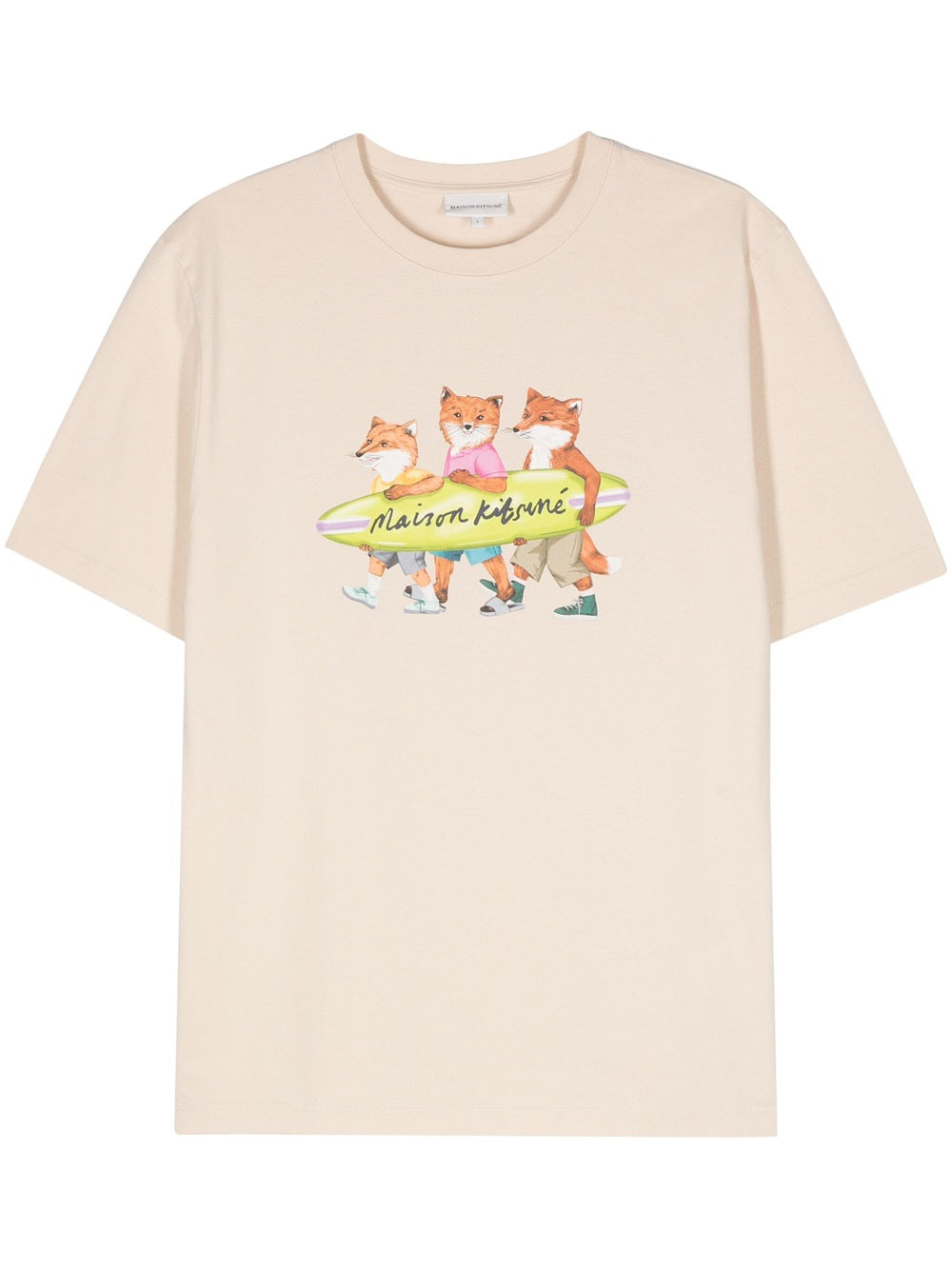 T-shirt con stampa Fox