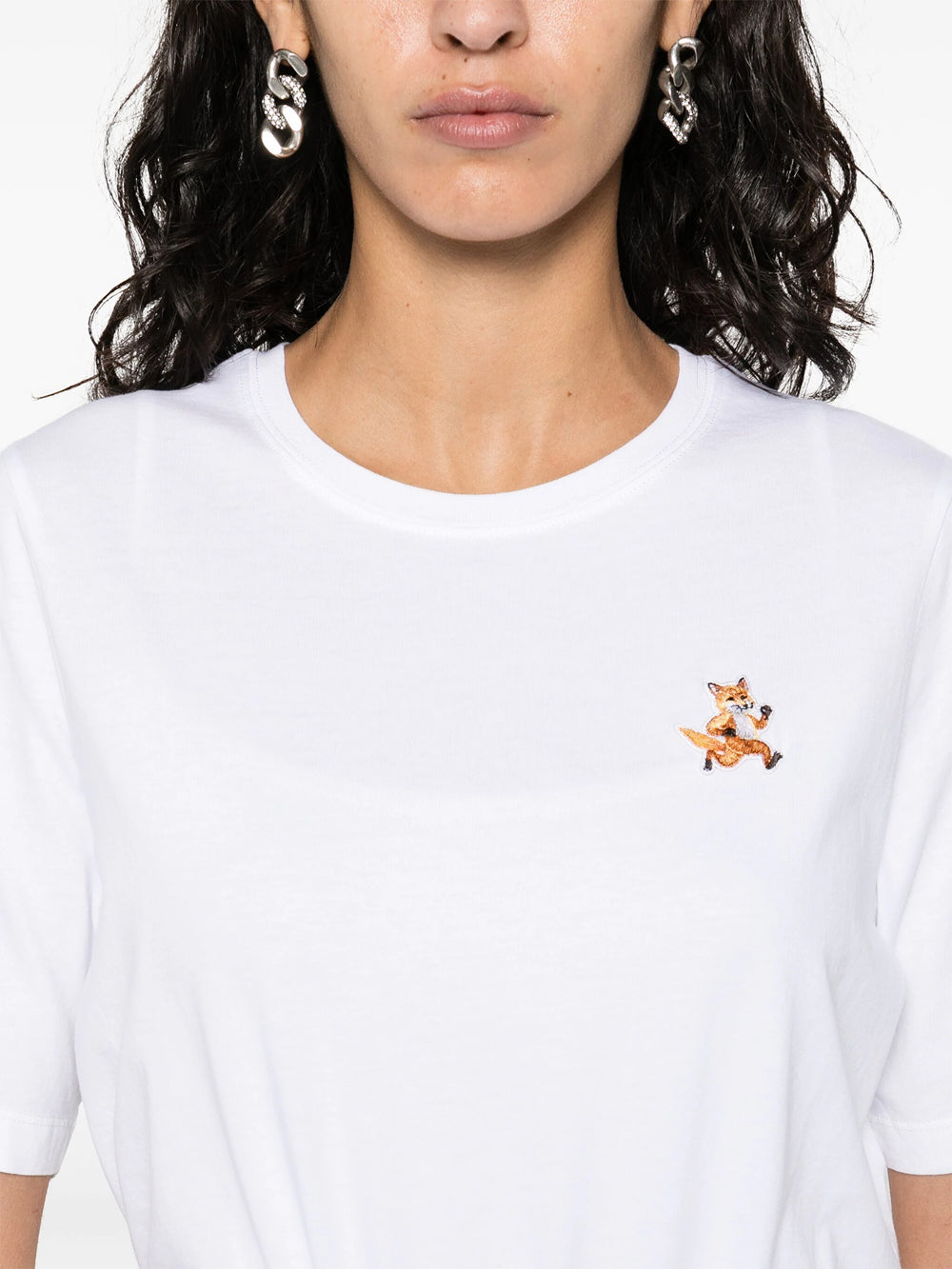 T-shirt con applicazione Speedy Fox