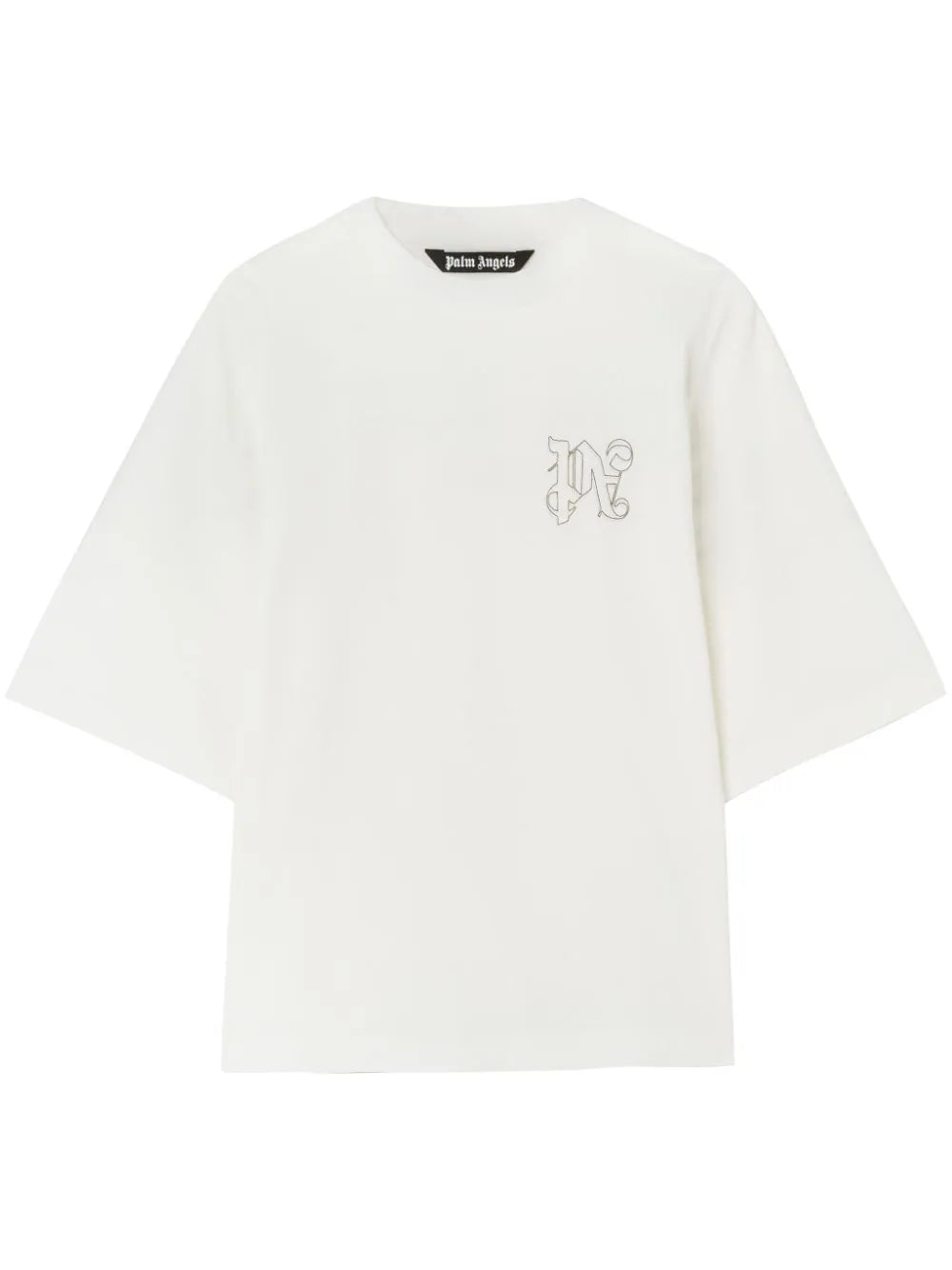 T-shirt con ricamo PA Monogram