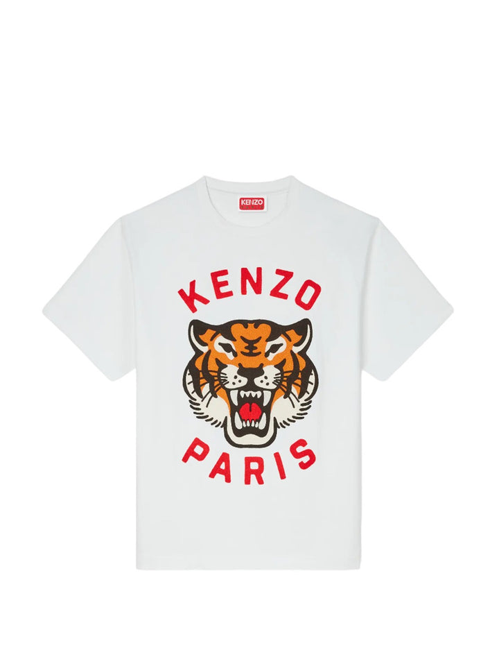 Lucky tiger emb oversize tee