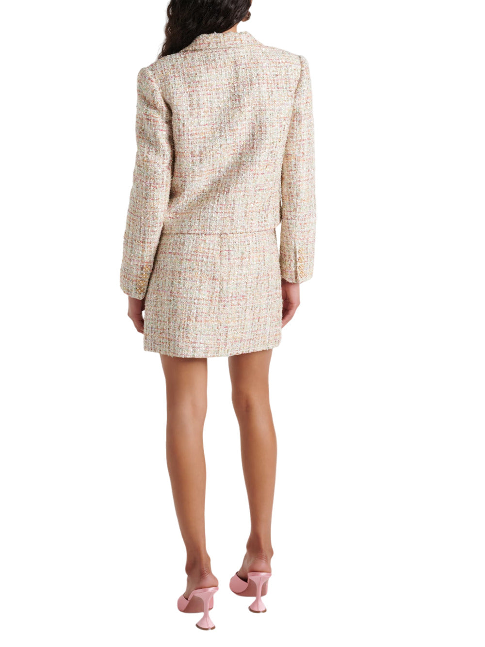 Pastel boucle jacket