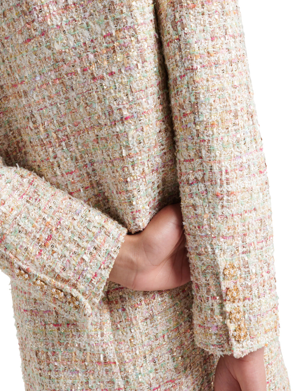 Pastel boucle jacket