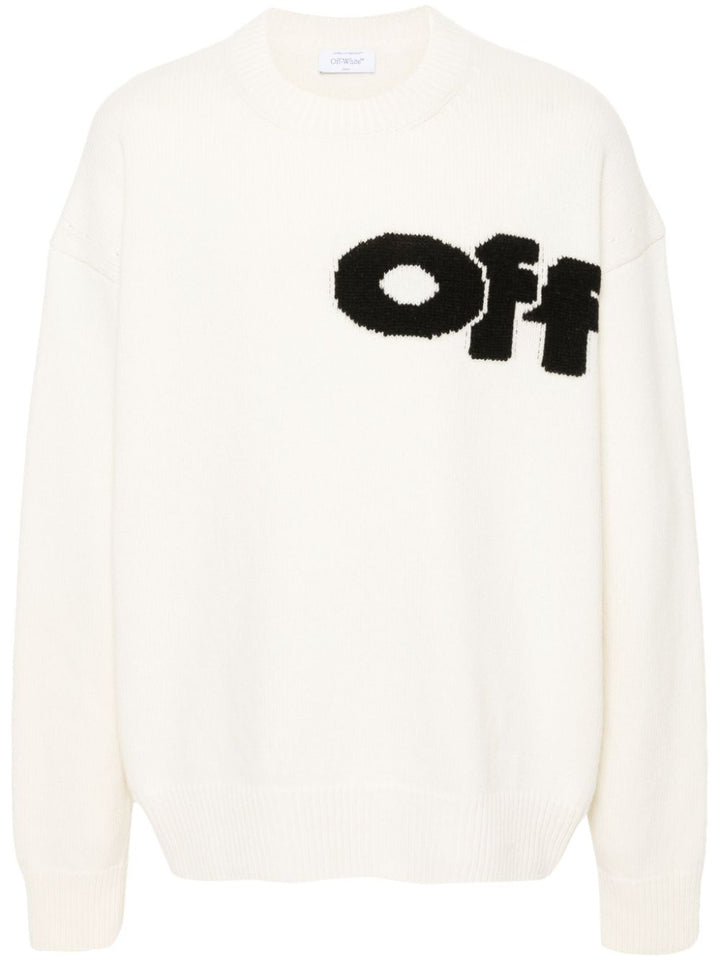 Shared logo knit crewneck