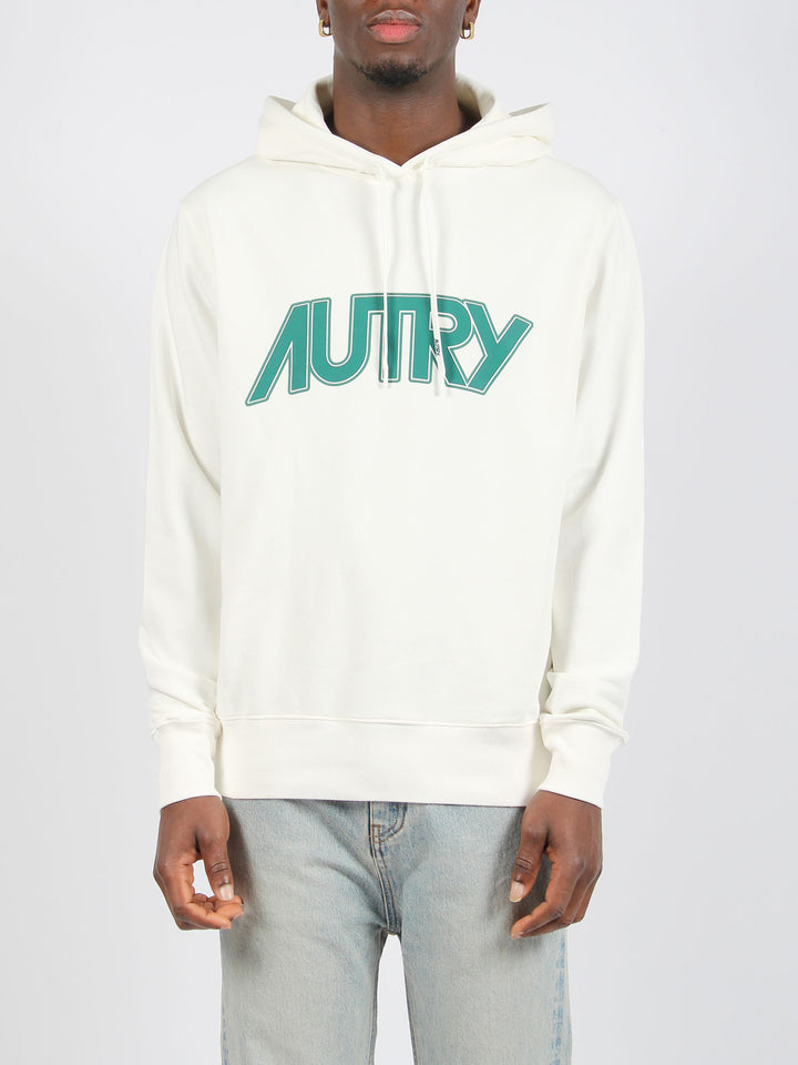 Cotton hooded sweatshirt