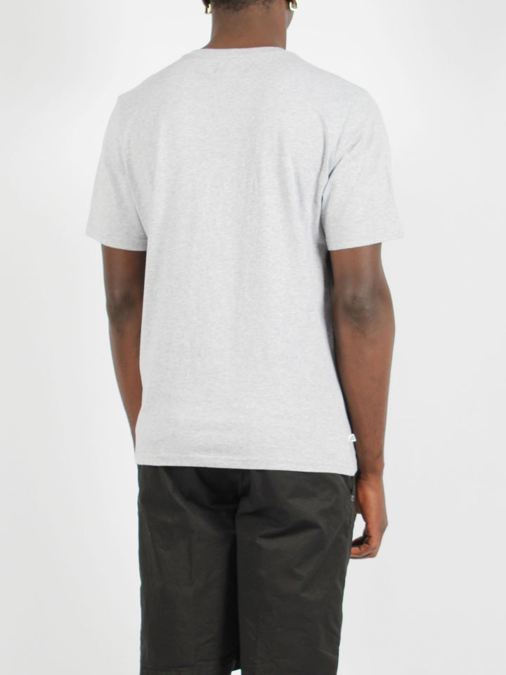 Melange cotton t-shirt