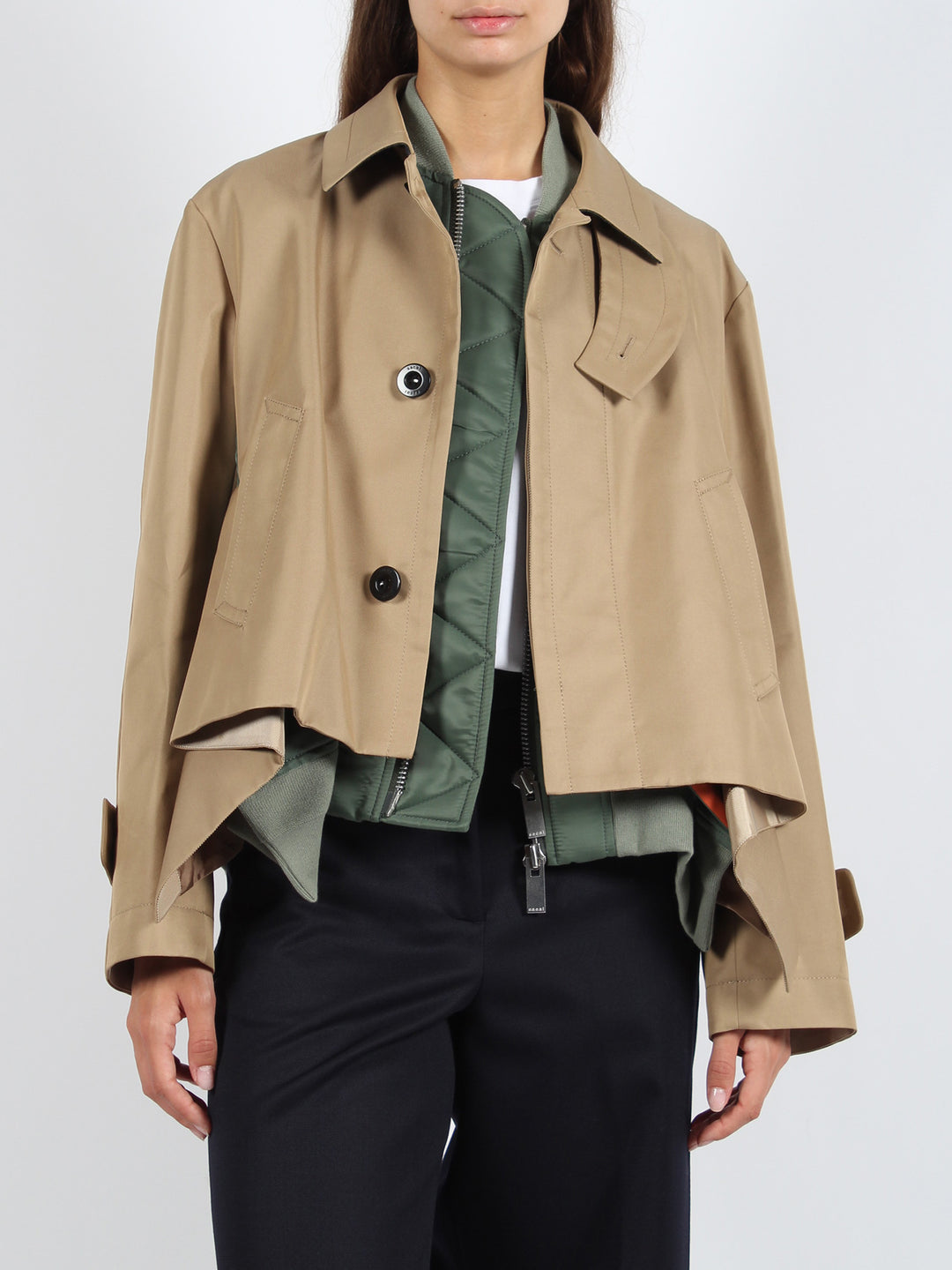 Trench blouson