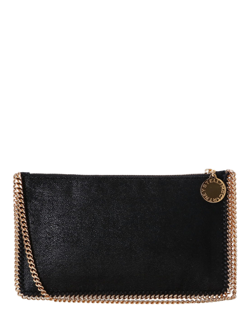 Pochette accessoir eco shaggy deer w/gold color chain