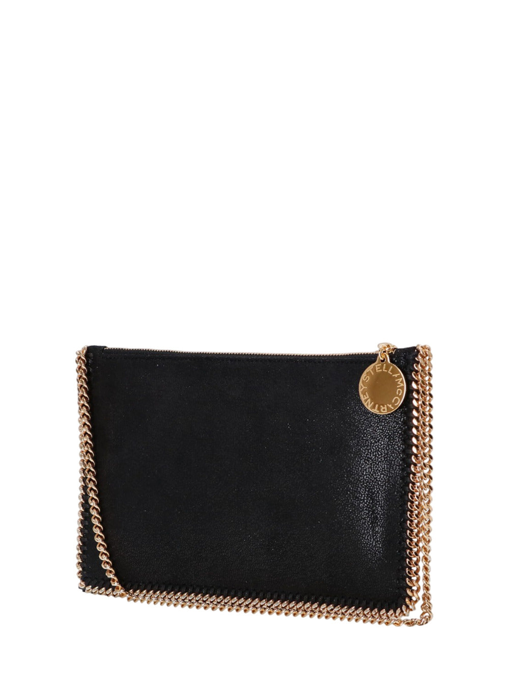 Pochette accessoir eco shaggy deer w/gold color chain