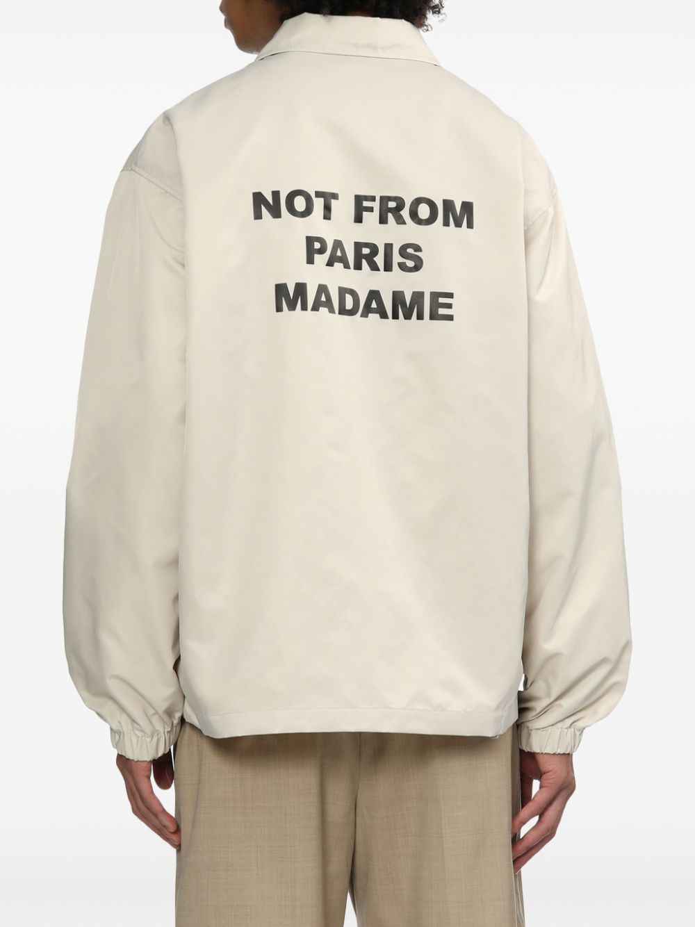 Bomber La Veste Slogan