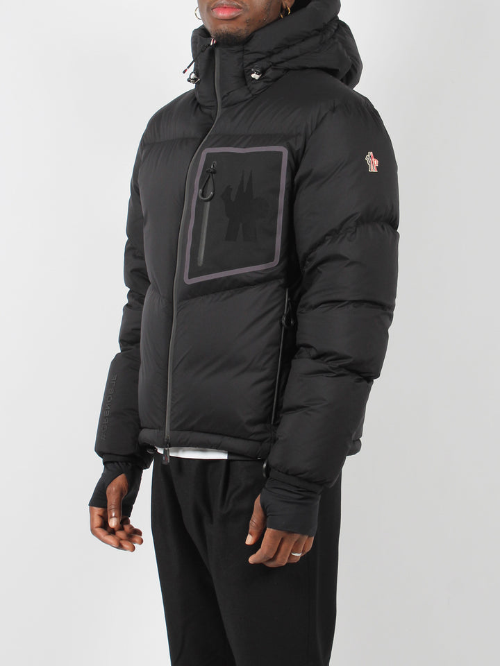 Mandres hooded padded jacket