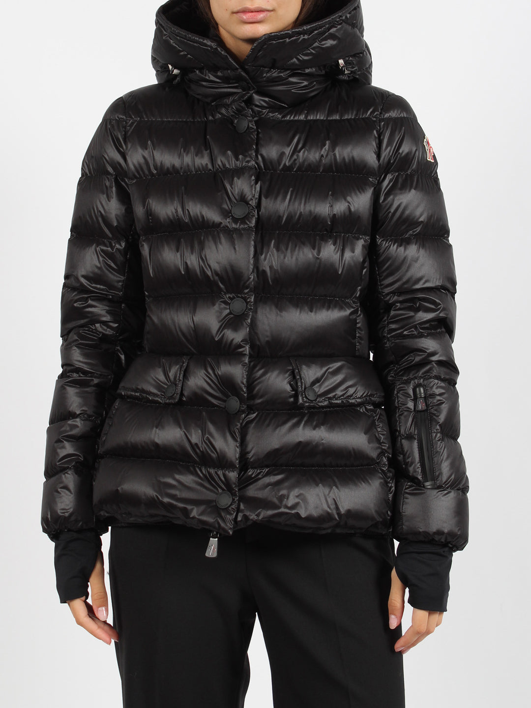 Armoniques hooded down jacket