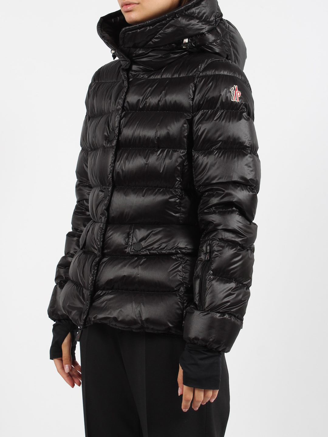 Armoniques hooded down jacket