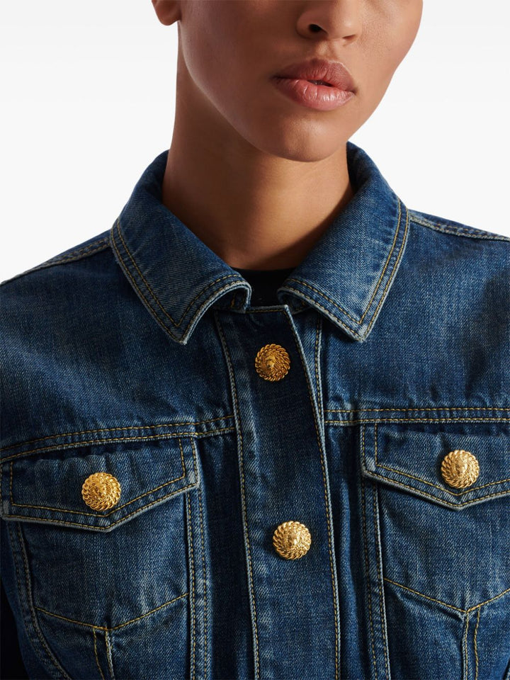 2 pkts deep blue denim jacket