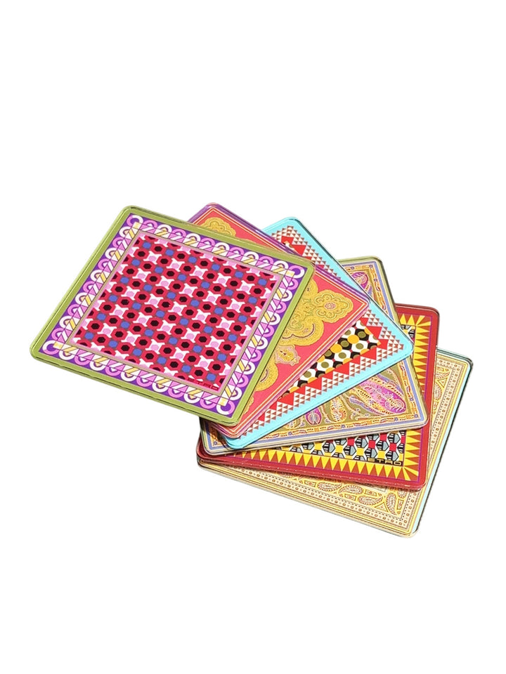 Taj mahal coaster set diam. 10 (6 pcs)