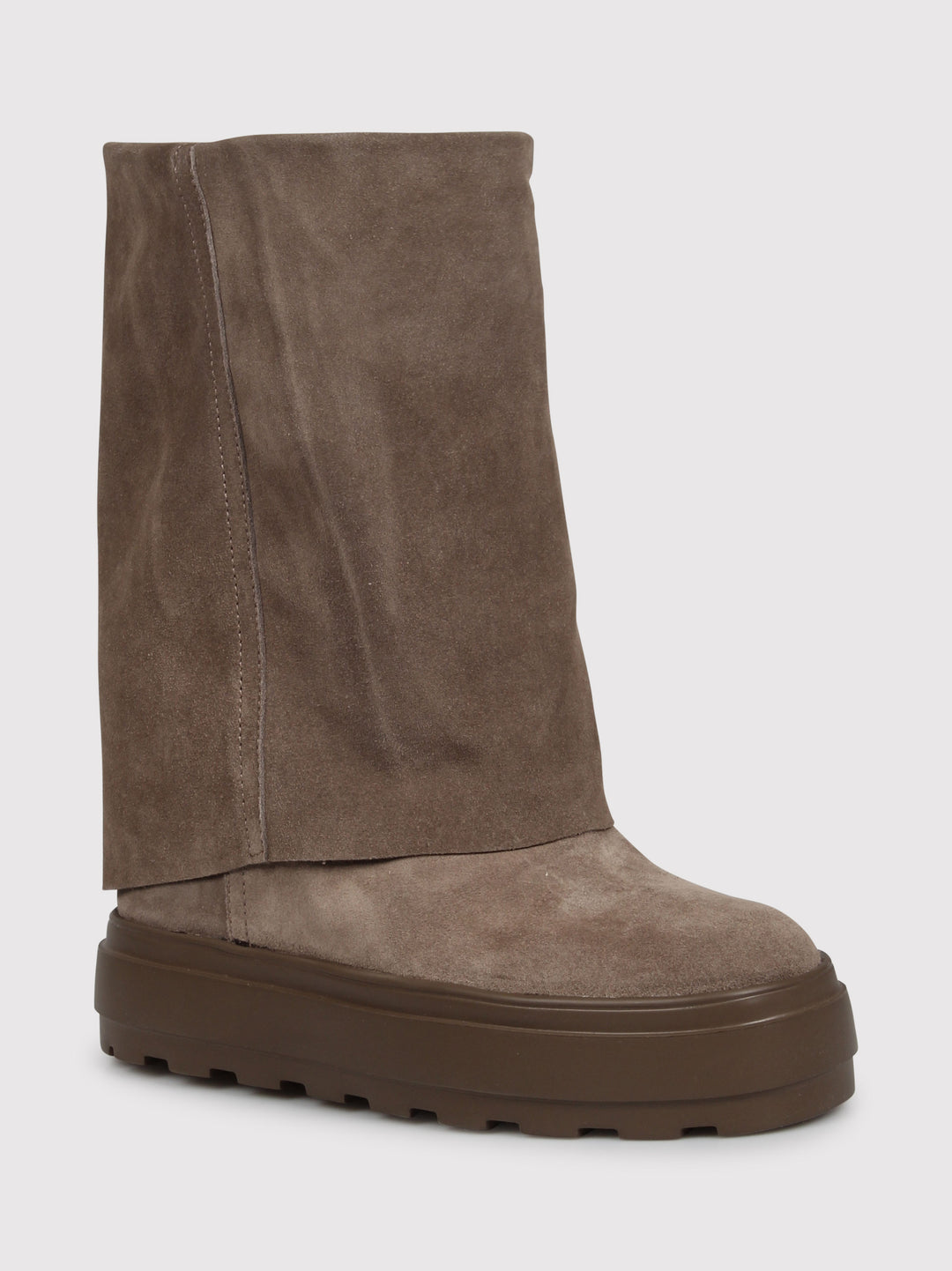 New double face suede boots