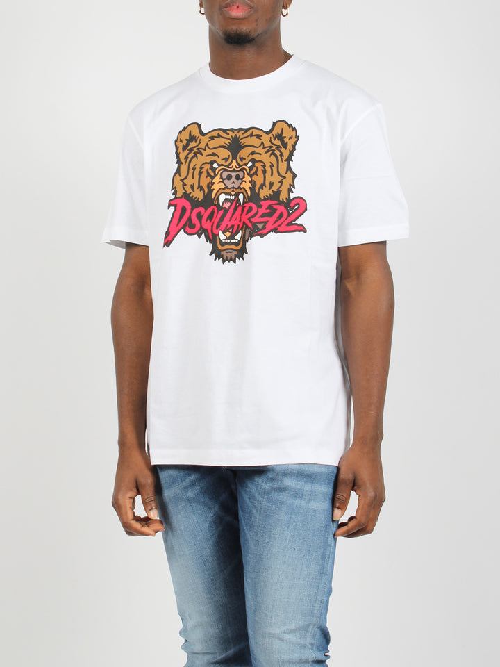 Printed bear t-shirt