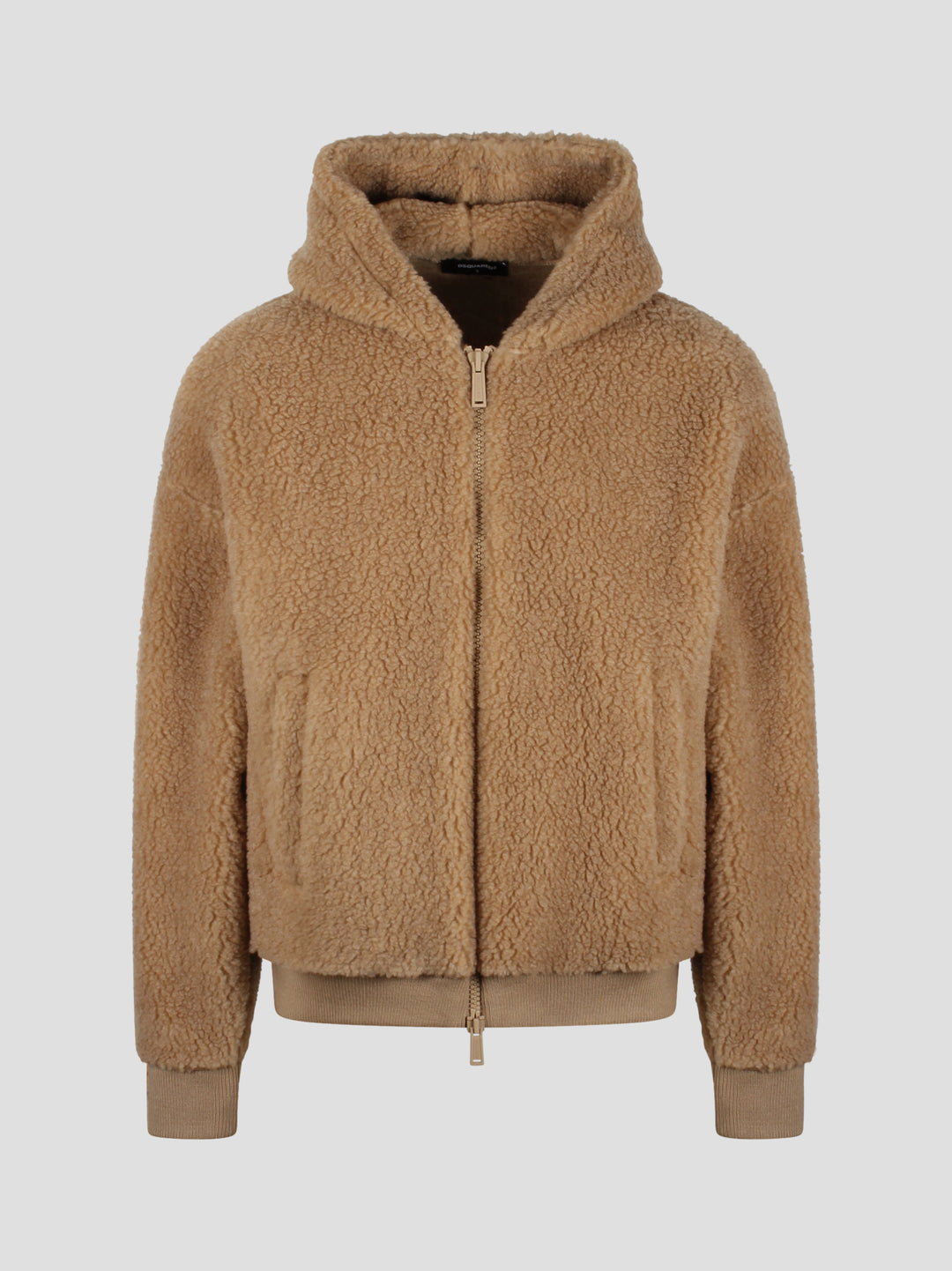 Teddy zipped hoodie