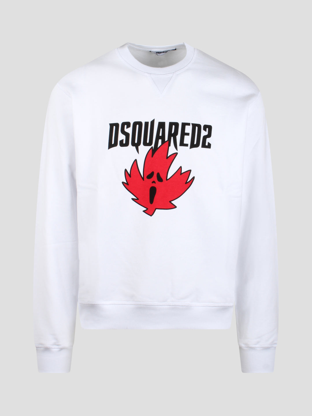 Horror maple leaf sweatshirt