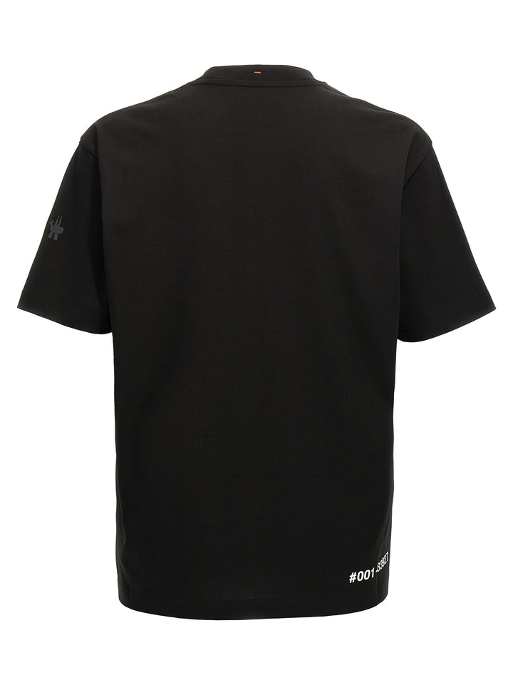 Logo Print T Shirt Nero