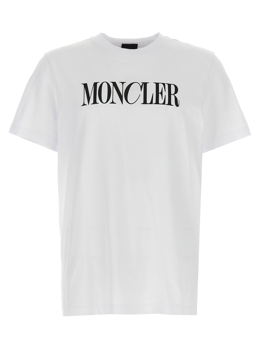 Logo Print T Shirt Bianco/Nero