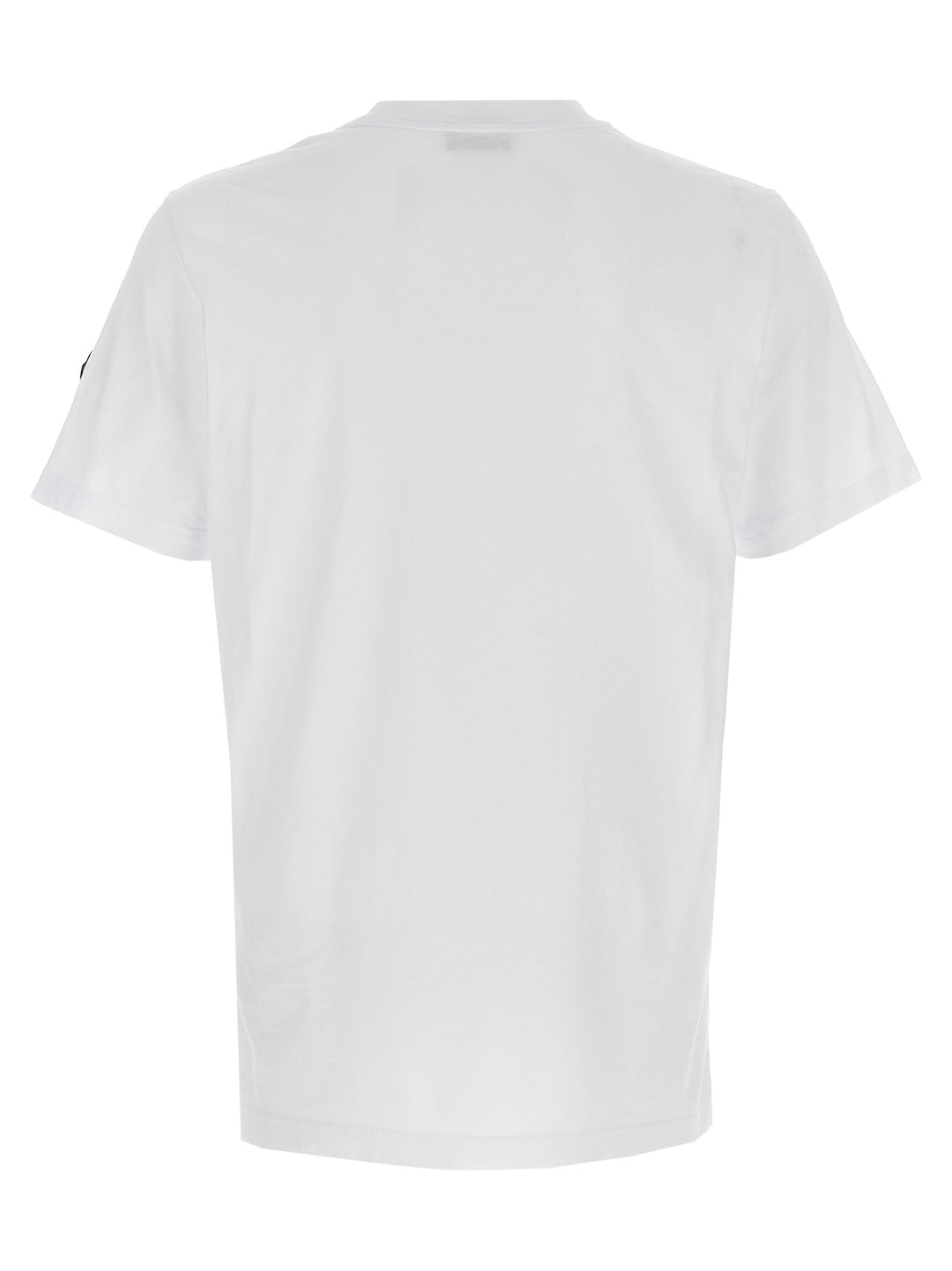 Logo Print T Shirt Bianco/Nero