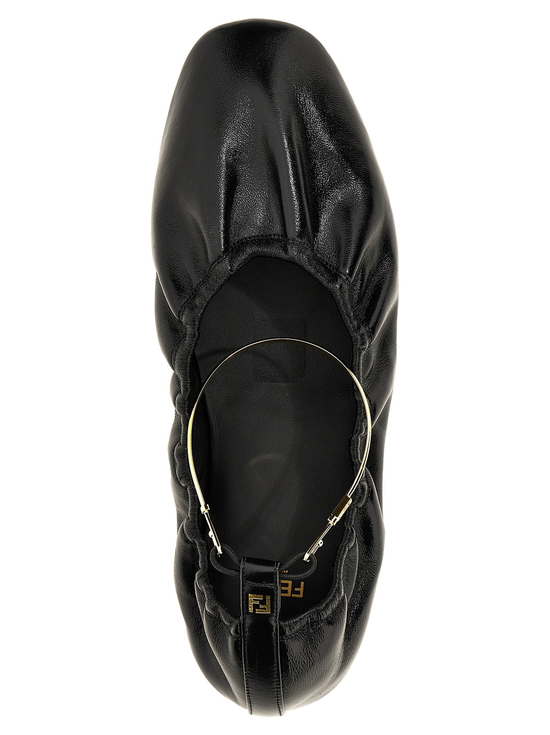 Fendi Filo Flat Shoes Nero