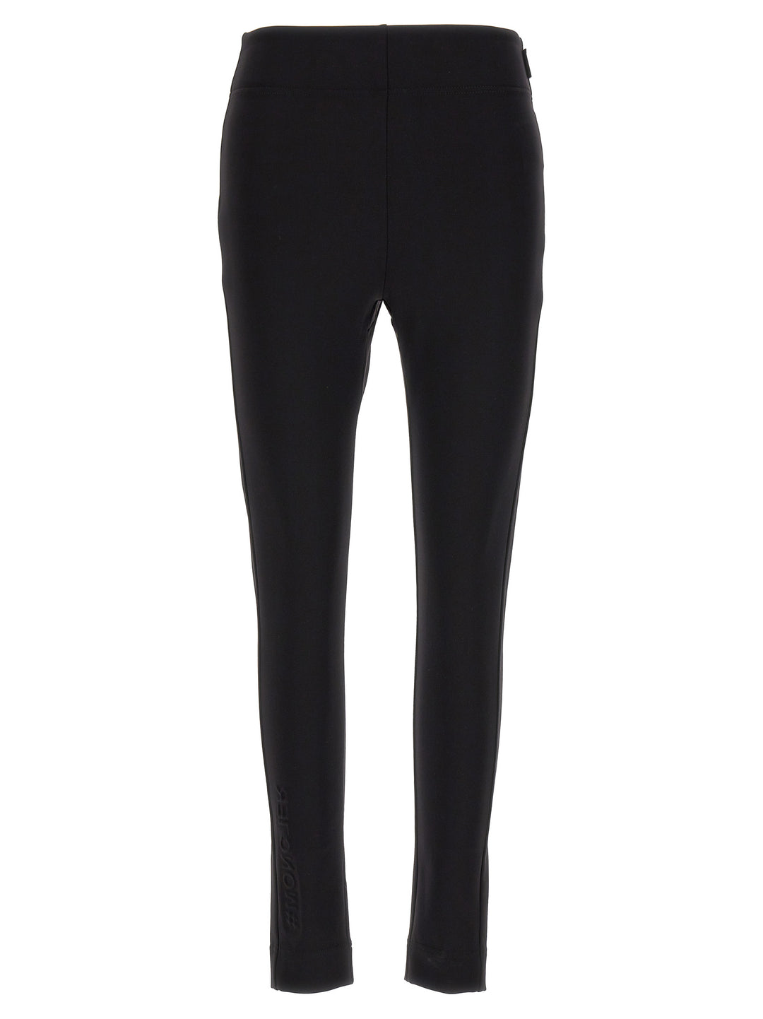 Logo Tech Leggings Nero